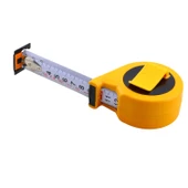 Mıknatıslı Helix Çift Taraflı Şerit Metal Metre 5 metre En 25 mm Ölçüm Ölçme Plastik Kasalı 1 Adet - 5