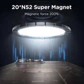 Joyroom Zs406 Vantuzlu Manyetik MagSafe Uyumlu Araba İçin Telefon Tutucu - 3