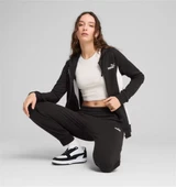 Puma Hooded Sweat Suit Siyah Kadın Eşofman Takımı - 685077 01 - 4