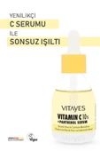 VITAYES C Vitamini Panthenol Cilt Tonu Eşitleyici Leke Karşıtı Serum Ve Akne Karşıtı Cadı Fındığı Yüz Toniği - 4
