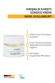 VITAYES Gündüz Kremi SPF15 Gece Kremi Akne Karşıtı Doğal Çay Ağacı Özlü Serum Avantajlı Set - 3