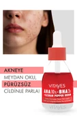 VITAYES C Vitamini %10 Ve Panthenol Cilt Tonu Eşitleyici Aha %10 Bha %2 Kırmızı Peeling Cilt Serumu Seti - 2