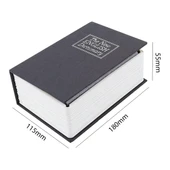 KİTAP GÖRÜNÜMLÜ METAL KASA 180X115X55MM - 3