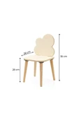 Ahşap Çocuk Masa Sandalye Takımı, Çocuk Oyun Masası, Aktivite Masası, Çalışma Masası - 5