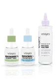 VITAYES Retinol Alternatifi Bakuchiol Serumu, Niacinamide Serumu Cadı Fındığı Tonik Cilt Bakım Seti - 1