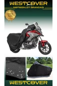 westcover Honda Activa 110  MOTORSİKLET BRANDASI KORUMA ÖRTÜSÜ SİYAH RENK SU GEÇİRMEZ thumbnail 2