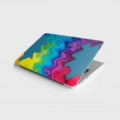Laptop Sticker Bilgisayar Notebook Pc Kaplama Etiketi Rengarenk - 1