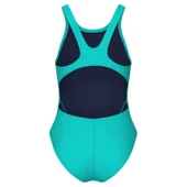 Arena Team Swimsuit Tech Solid Çocuk Mavi Yüzücü Mayosu 004764870 thumbnail 2
