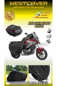 westcover Mondial 150 Z-ONE i  MOTORSİKLET BRANDASI SİYAH ARKA ÇANTA VE KİLİT UYUMLU - 2