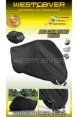 westcover Mondial 150 Z-ONE i  MOTORSİKLET BRANDASI SİYAH ARKA ÇANTA VE KİLİT UYUMLU - 1