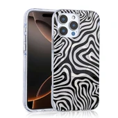 Apple iPhone 16 Pro Max için Magsafe ile uyumlu Kılıf Leopar Desenli Şarj Uyumlu Jago Kapak - 7