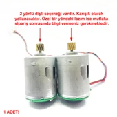 RP360-ST/15260 Dc Motor Robot Süpürge DC 12V DIY RC Oyuncak Model Araba Bot Helikopter Vakum Fan Elektrik Motoru thumbnail 2