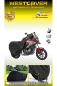 westcover Mondial 125 Vulture i  MOTORSİKLET BRANDASI SİYAH KİLİT UYUMLU - 2