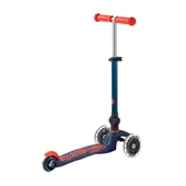 Micro Mini Deluxe Foldable 3 Tekerlekli Scooter LED Navy Blue  Lacivert 2-5 Yaş - 7