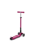 Micro Maxi Scooter Deluxe Foldable 3 Tekerlekli Scooter LED Berry Red  Fuşya 5-12 Yaş - 2