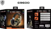 G9600 Kulak Üstü RGB  Kablolu Oyuncu Kulaklığı Dönebilen Mikrofon - 2