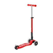 Micro Maxi Scooter Deluxe Foldable 3 Tekerlekli Scooter LED Red  Kırmızı 5-12 Yaş - 6