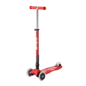 Micro Maxi Scooter Deluxe Foldable 3 Tekerlekli Scooter LED Red  Kırmızı 5-12 Yaş - 5