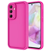 Samsung Galaxy A55 Kılıf Kamera Korumalı Kalın Kenarlı Viera Silikon Case - 1