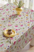 LOOM & LAUREL Baskılı Yıkanabilir Masa Örtüsü Mutfak Bahçe Piknik Masa Örtüsü (140x140, 140x200) thumbnail 8