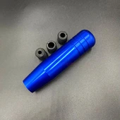 Mavi Renk Vites Topuzu 13cm Metal Gövde Premium Ürün - 4