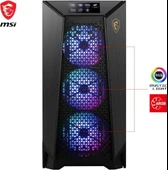 MSI MEG Prospect 700R ARGB 4 Fanlı Dokunmatik Panel E-ATX Oyuncu Kasası - Outlet thumbnail 7