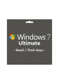 Microsoft Windows 7 Ultimate Retail Key 32&64 Bit Lisans Anahtarı Ömür Boyu - 1
