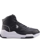 U.S.POLO ASSN MILOW HI SİYAH ERKEK BİLEKLİ COMFORT SPOR AYAKKABI thumbnail 2