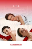 Moda Home Bedding 2 Adet Visco Bubbli Tombik Yastık BORDO , Visco yastık, Ortopedik yastık - 3