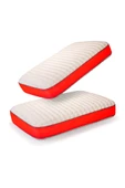 Moda Home Bedding 2 Adet Visco Bubbli Tombik Yastık PEMBE,  Visco yastık, Ortopedik yastık - 1