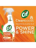 Cif Power Shine Cleanboost Sprey Temizleyici Mutfak İçin Temizleyici ve Yağ Çözücü 750 ML - 2