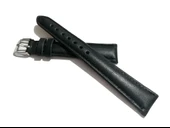 Fado Hertürlü &Saate uygun Siyah  Dikişli Düz  Hakiki Dana derisi  18 mm  Uzun  Kayış (200) thumbnail 1