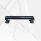 Marelli BELLO BLACK siyah 128 mm mobilya dolap kulbu - 1