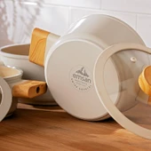 Emsan Swiss Crystal 6 Parça Midi Tencere Seti - 5