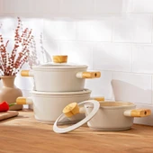 Emsan Swiss Crystal 6 Parça Midi Tencere Seti - 3