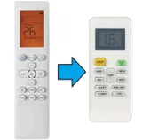 Luxell LMSAC-12 I İle Uyumlu İnverter Klima Kumandası - 1