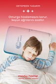 Moda Home Bedding 2 Adet Visco Comfy Çocuk Yastığı MAVİ, Visco yastık, Ortopedik yastık - 3