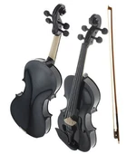 Midex HGA44BK 4/4 Tam Boy Set Keman Siyah TEŞHİR - 1