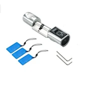 Marelli magic parmak izli ve cep telefonuyla açılan kilit kapı göbeği, bareli, silindiri thumbnail 1