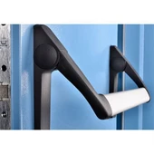 Gömme kilitli panik bar KOMPLE set 600G-PL panik bar + 66M dış kol + Dorma kaba iç kilit + yarım barel - 1