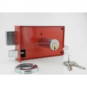 Volkan 14 cm apartman demir kapı kilidi trajlı kilit thumbnail 1