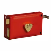 Volkan 14 cm apartman demir kapı kilidi trajlı kilit thumbnail 2