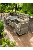 Aether Haven Premium 2+1+1 Balkon Takımı (Küçük Balkonlar İçin İdeal Ölçü) - 6
