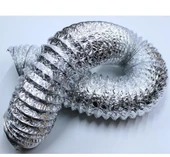 1.kalite lüks telli esnek 12lik davlumbaz / aspiratör borusu 3 mt - 1