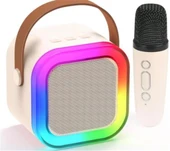 WowKids SY13 İki Mikrofonlu Pembe Karaoke Speaker - 1