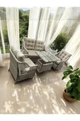 Aether Haven Premium 2+1+1 Balkon Takımı (Küçük Balkonlar İçin İdeal Ölçü) - 2