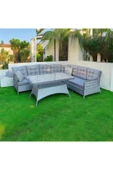 Veronica Premium Rattan Köşe Takımı - 5