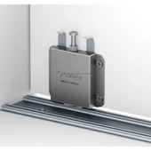 Samet SMT75 75 kg üstten takma tekli sürme dolap makarası sürgü kapak tekeri - 1