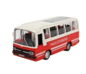 Oyuncak Işıklı Sesli 1/36 Çek Bırak Kırmızı Halk Otobüsü - 1