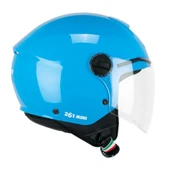 CGM 261A MINI MONO ÇOCUK KASKI GökMavi YL thumbnail 4